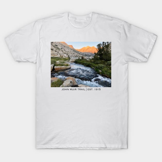 THE JOHN MUIR TRAIL T-Shirt by jStudio